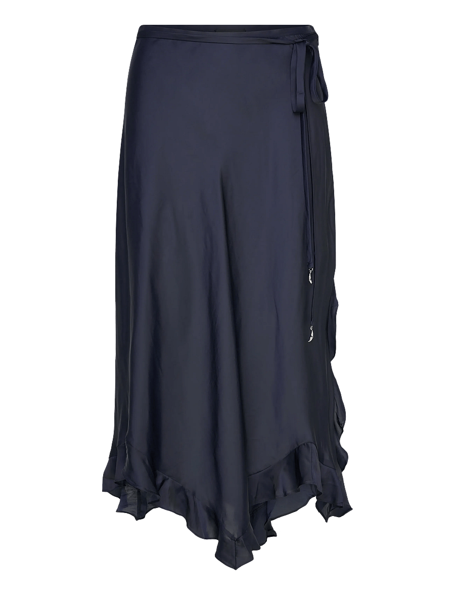 Zadig & Voltaire - JETO SATIN - midinederdele - encre - 0