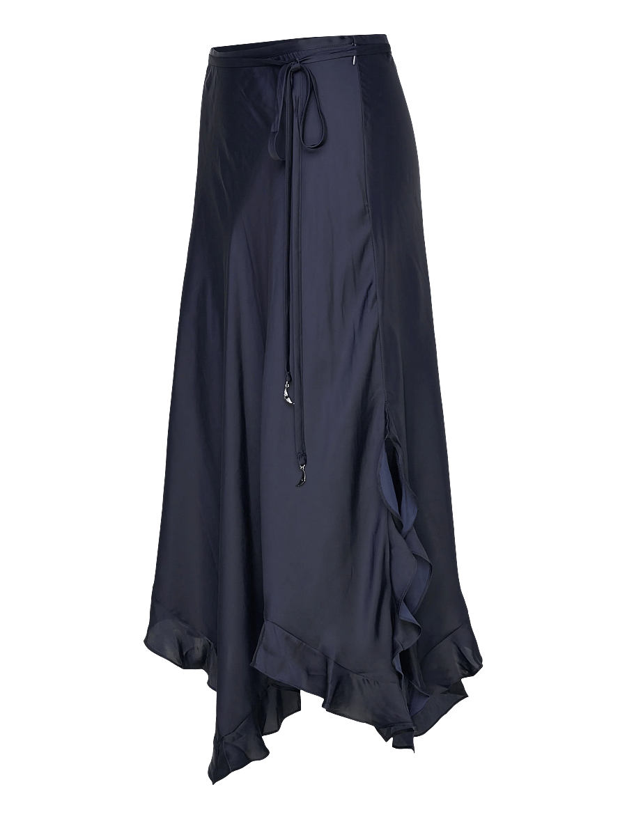 Zadig & Voltaire - JETO SATIN - midinederdele - encre - 2