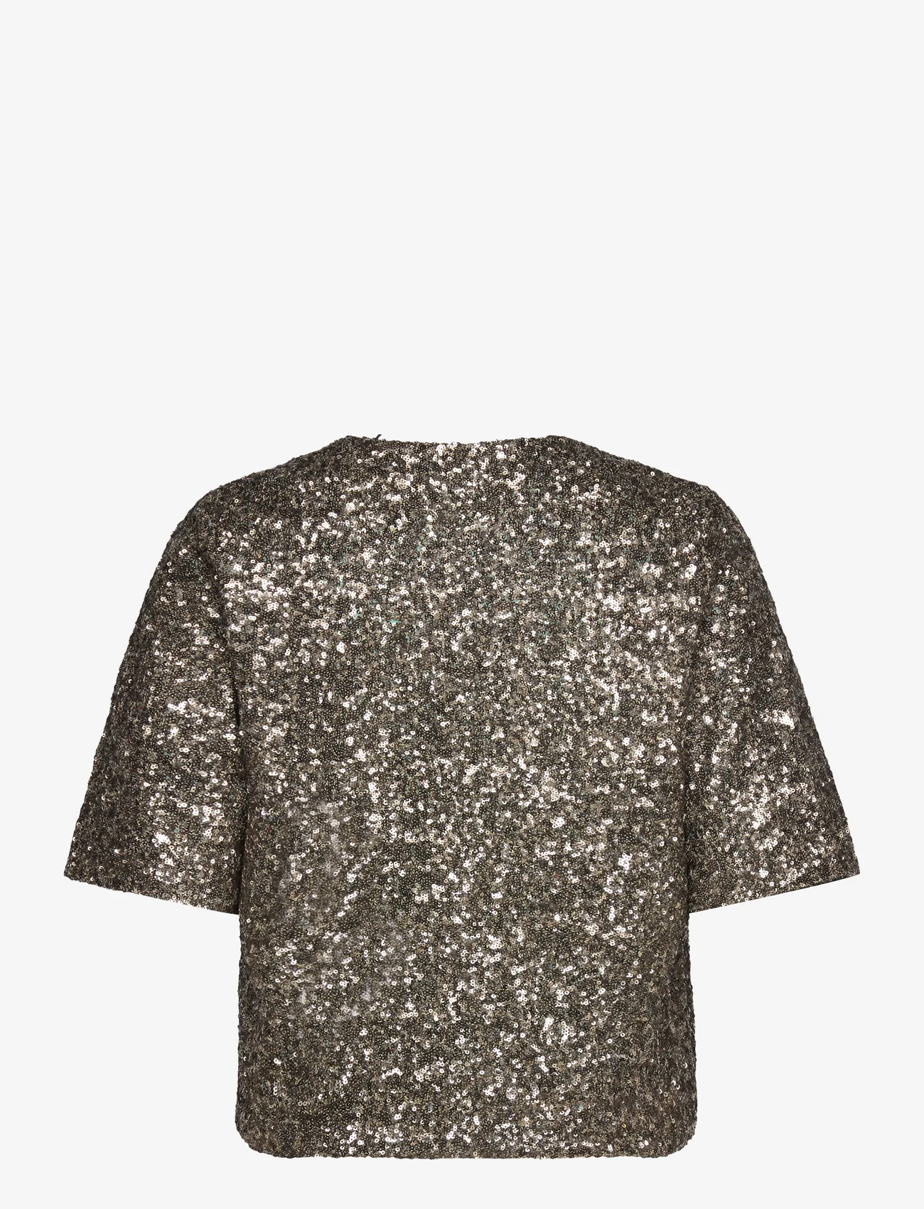 Zadig & Voltaire - TYTANE SEQUINS - party tops - bronze - 1