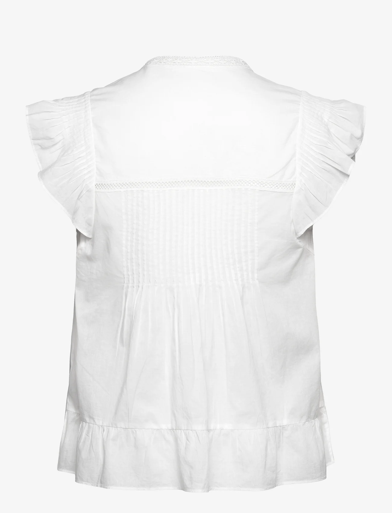 Zadig & Voltaire - TOLDED COTON - sleeveless blouses - blanc - 1