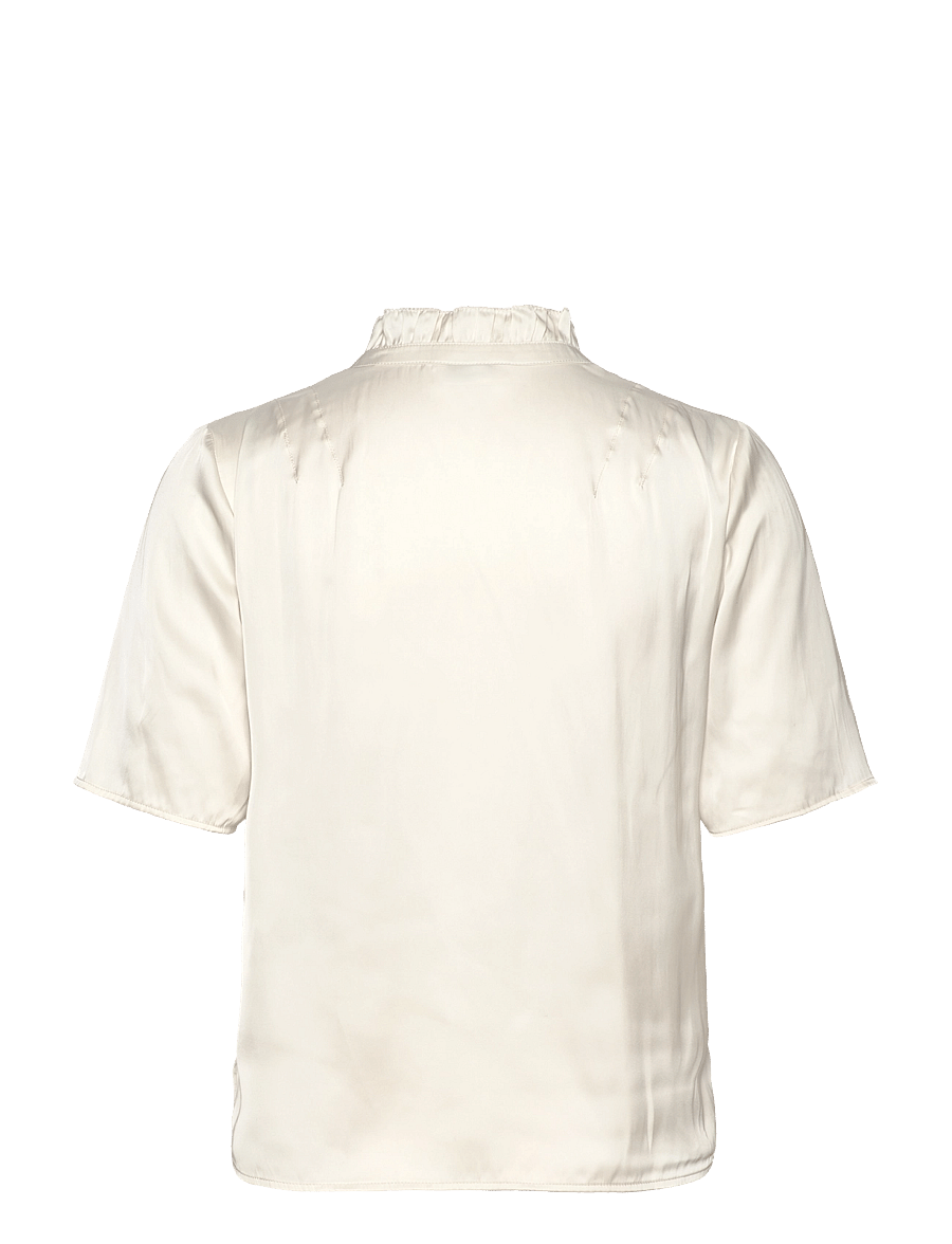 Zadig & Voltaire - TOPHER SATIN - kortærmede skjorter - flake - 1