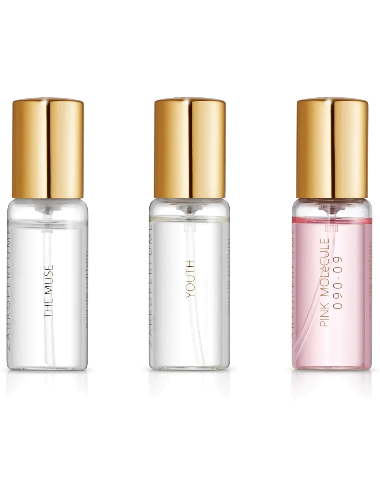 Zarkoperfume Gift Set Triple Treat Pink Molécule 090.09 EdP + The Muse EdP + Youth EdP - Til hende - null / undefined