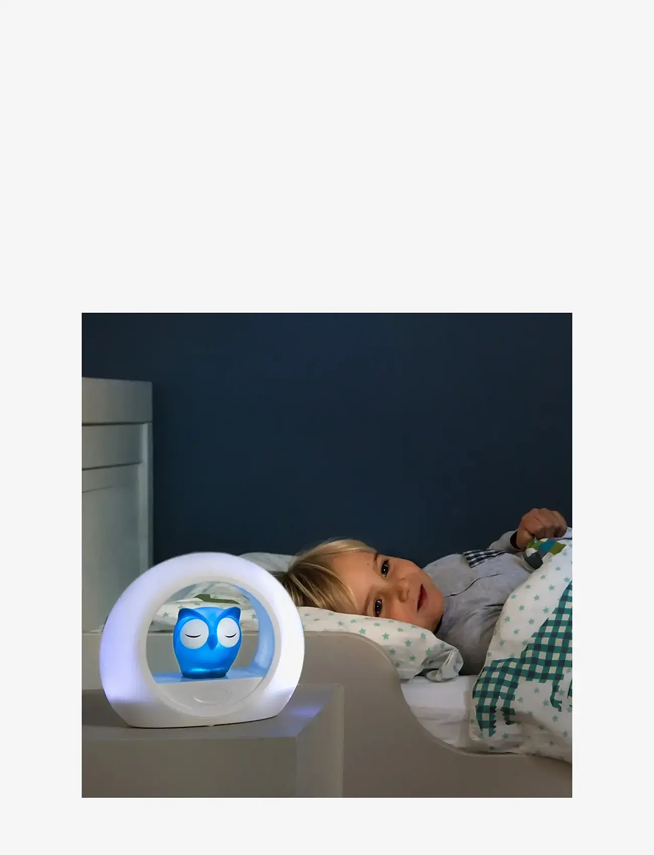 ZAZU - Lou the Owl Nightlight - natlamper - blue - 3