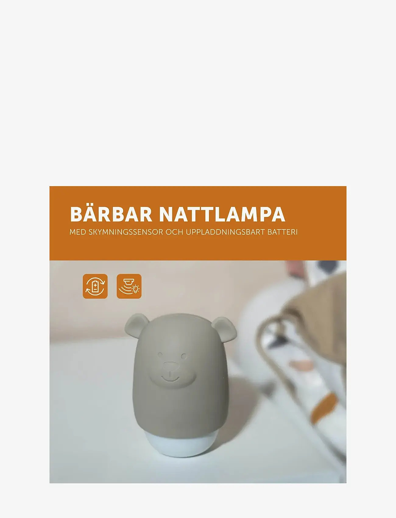 ZAZU - Benny the Bear - night lamps - beige - 2