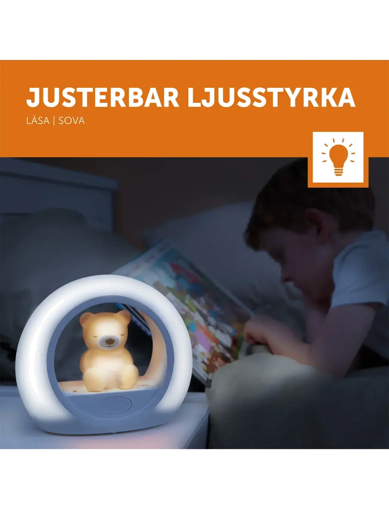 ZAZU - Billy the Bear Nightlight - nachtlampen - yellow - 1