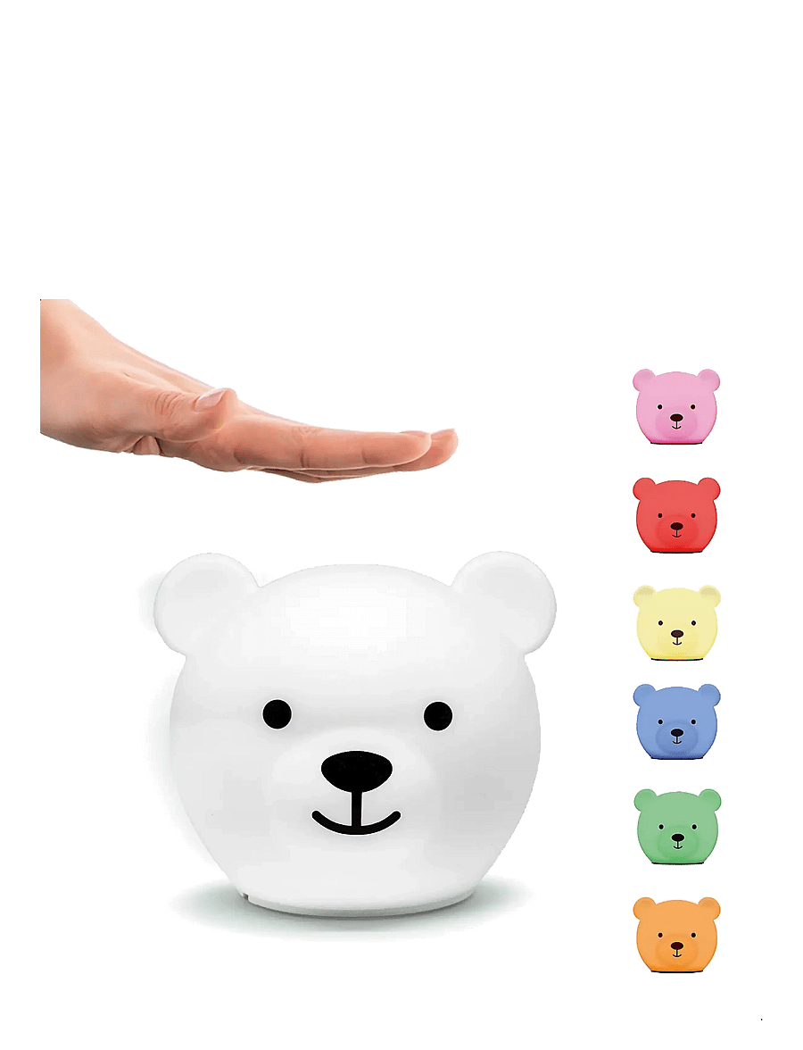 ZAZU - Bor the Bear Nightlight - yölamput - white - 0