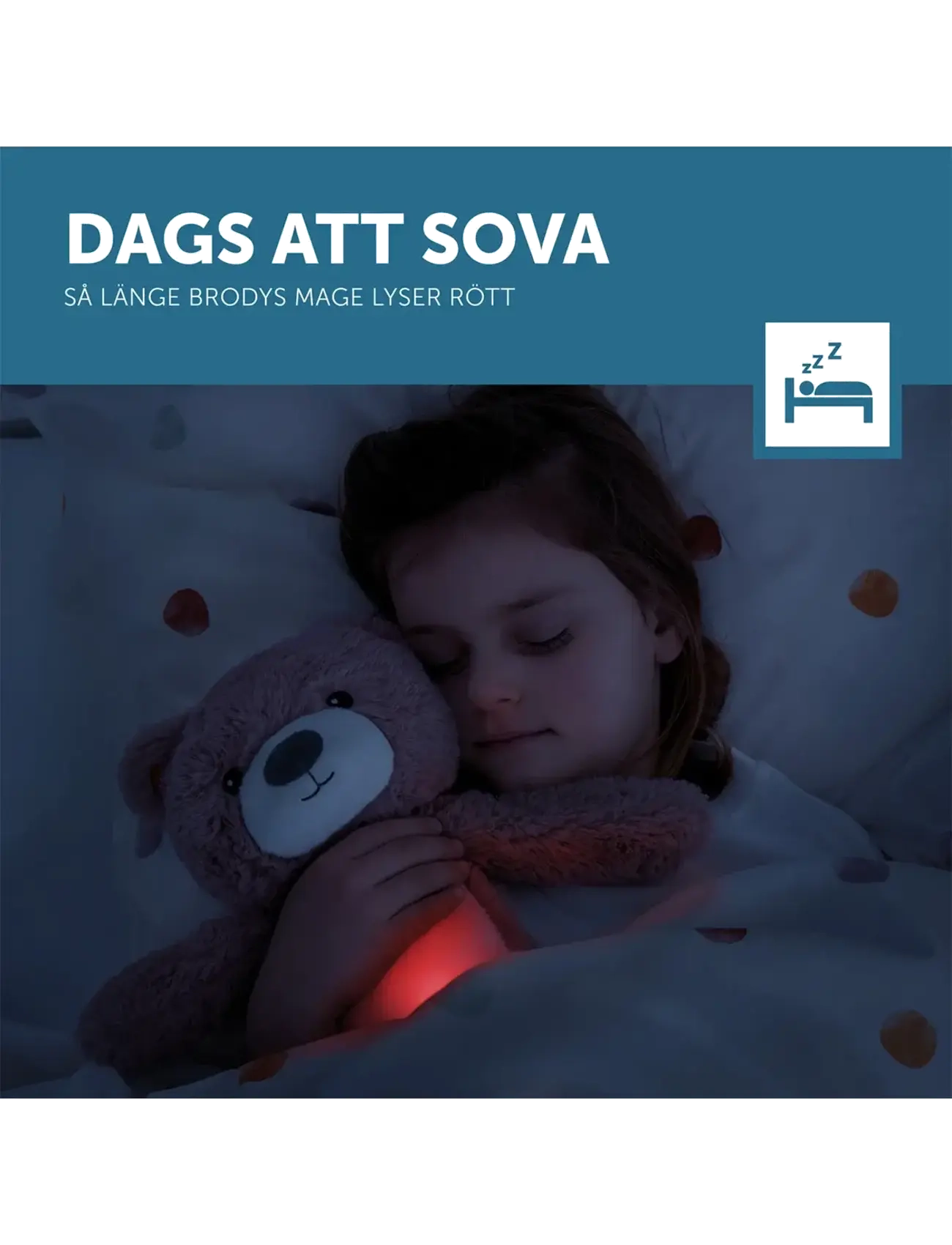 ZAZU - Brody the Bear Sleeptrainer - nachtlampen - pink - 3