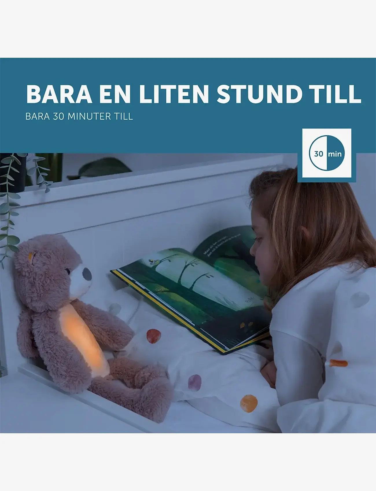 ZAZU - Brody the Bear Sleeptrainer - nachtlampen - pink - 4