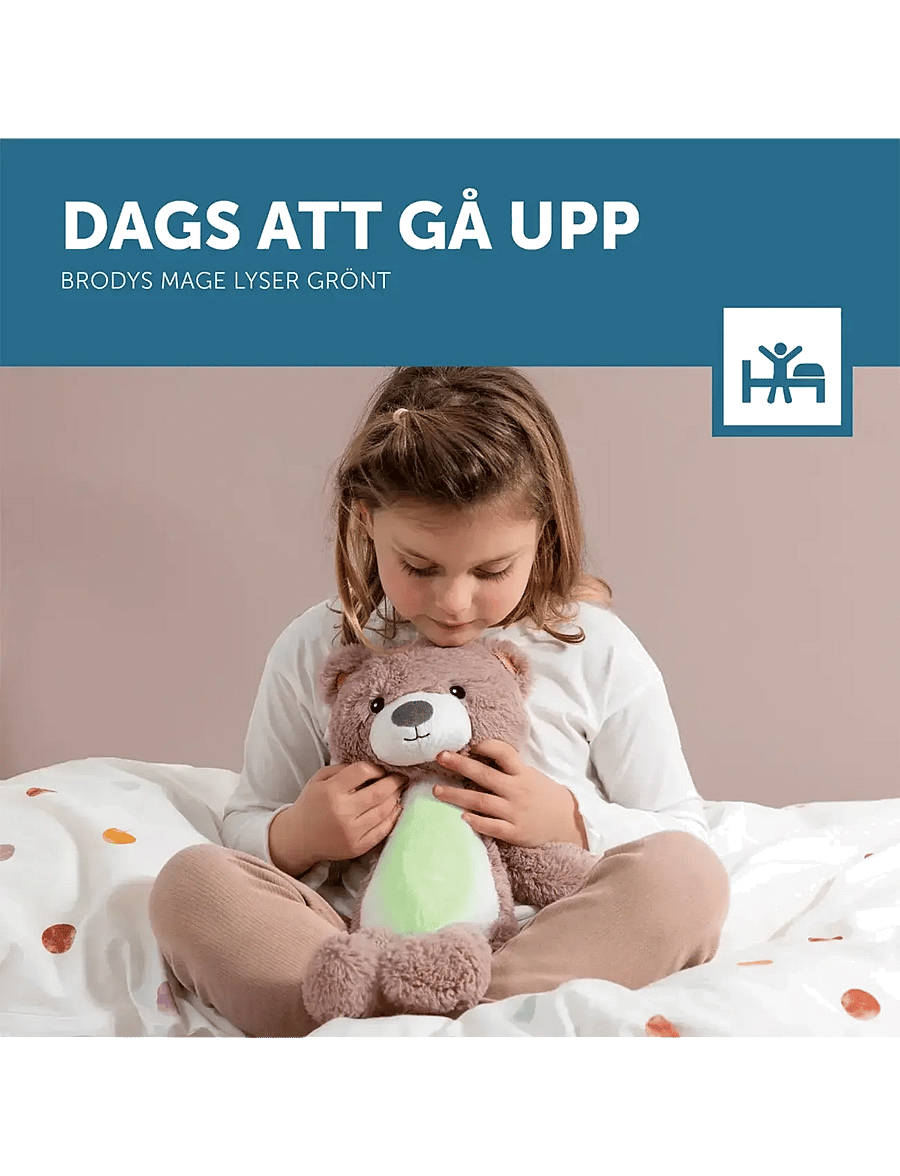 ZAZU - Brody the Bear Sleeptrainer - nachtlampen - pink - 5