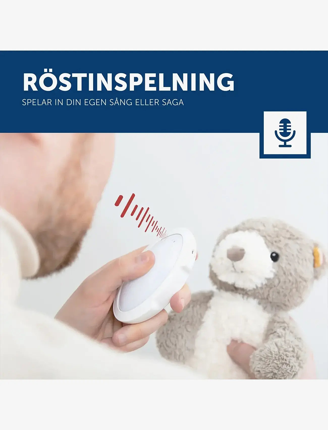 ZAZU - Bruno the Bear Sleep Shusher - night lamps - beige - 3