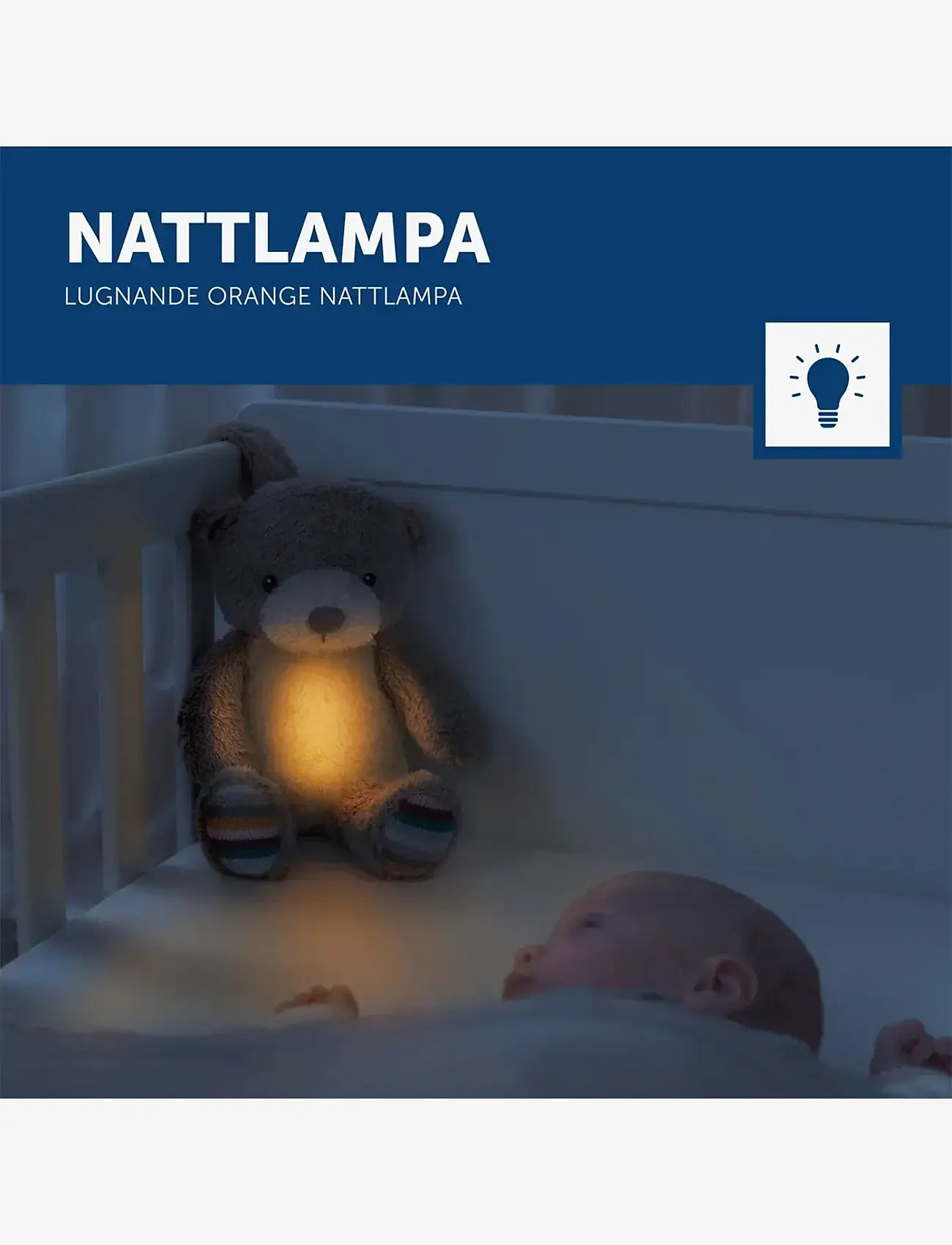 ZAZU - Bruno the Bear Sleep Shusher - night lamps - beige - 4