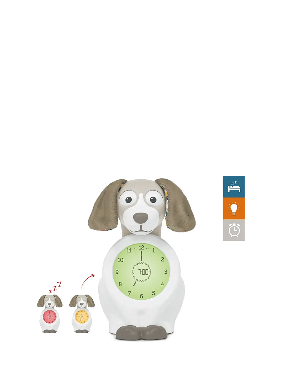 ZAZU - Davy the Dog Sleeptrainer - klockor - brown - 0