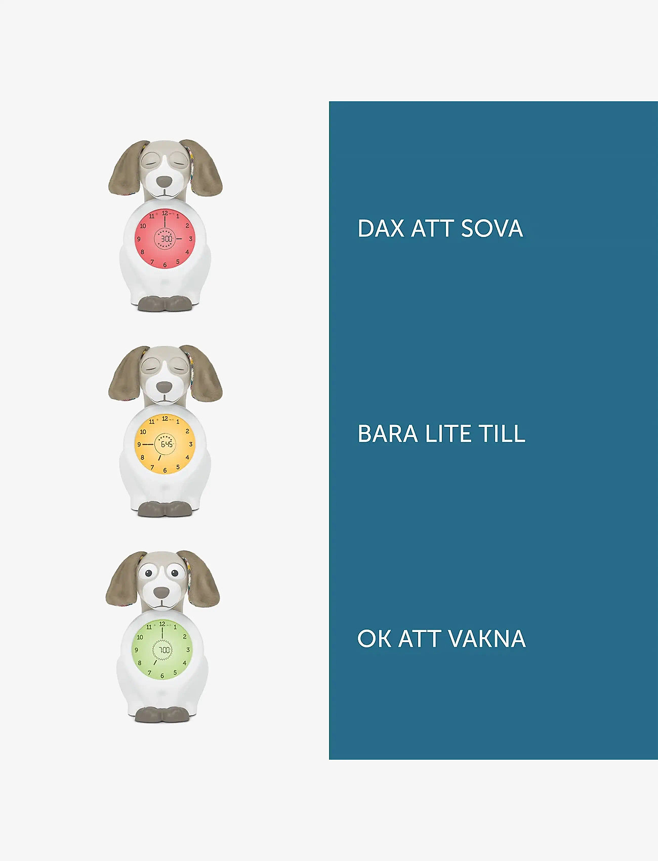 ZAZU - Davy the Dog Sleeptrainer - horloges - brown - 1