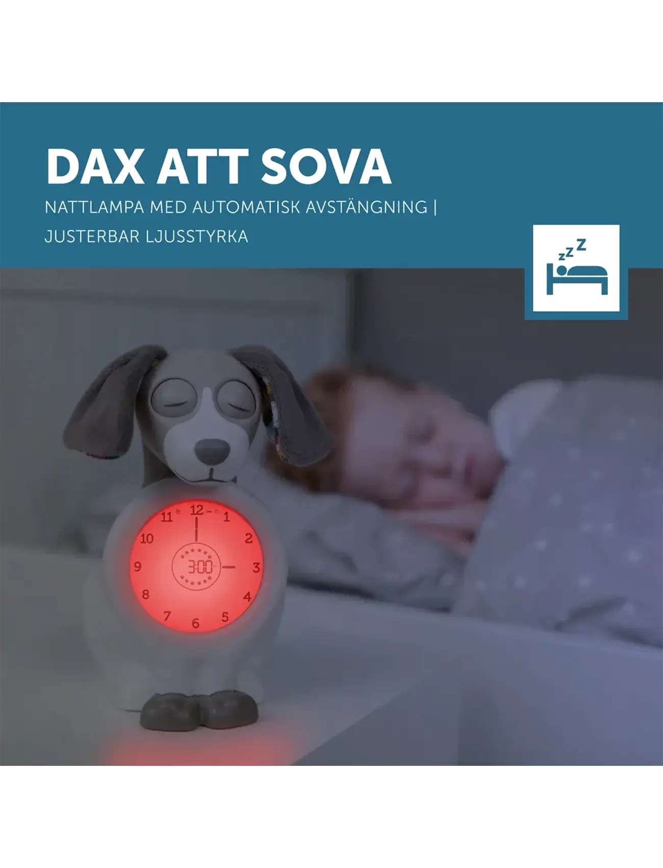 ZAZU - Davy the Dog Sleeptrainer - uhren - brown - 2