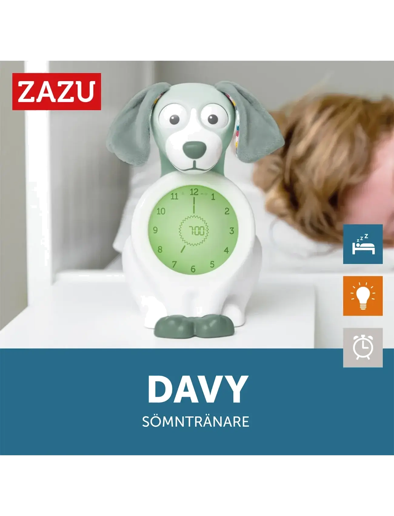 ZAZU - Davy the Dog Sleeptrainer - ure - green - 1