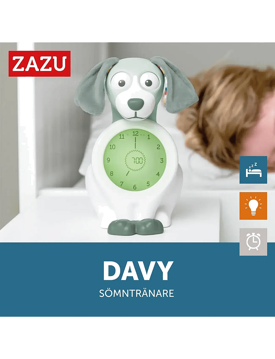 ZAZU - Davy the Dog Sleeptrainer - uhren - green - 1