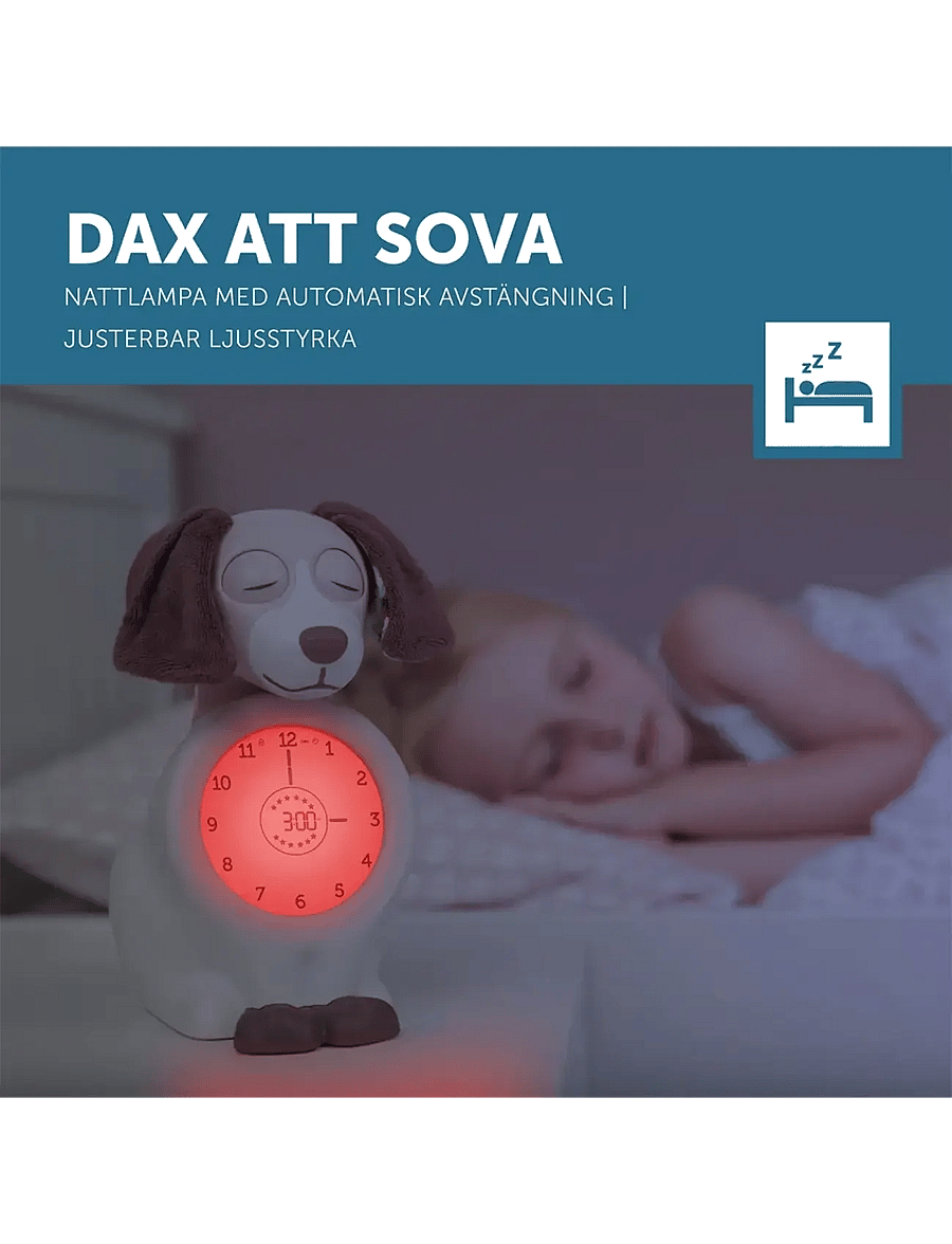 ZAZU - Davy the Dog Sleeptrainer - zegarki - pink - 2