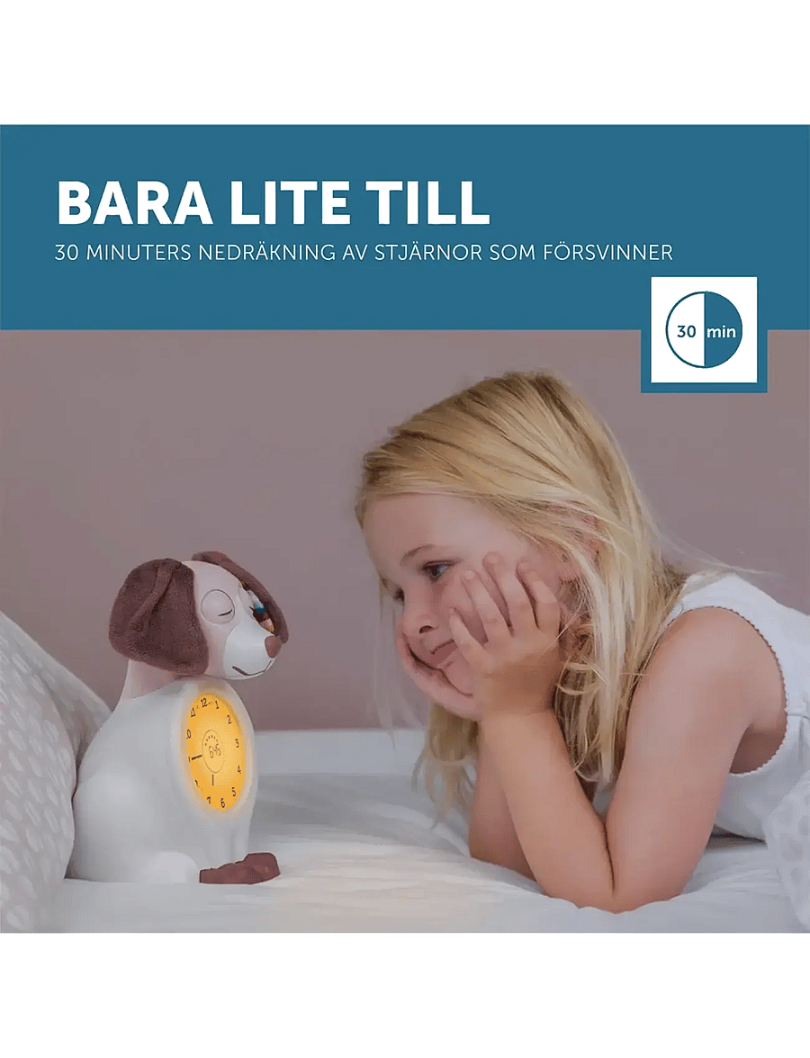 ZAZU - Davy the Dog Sleeptrainer - zegarki - pink - 3