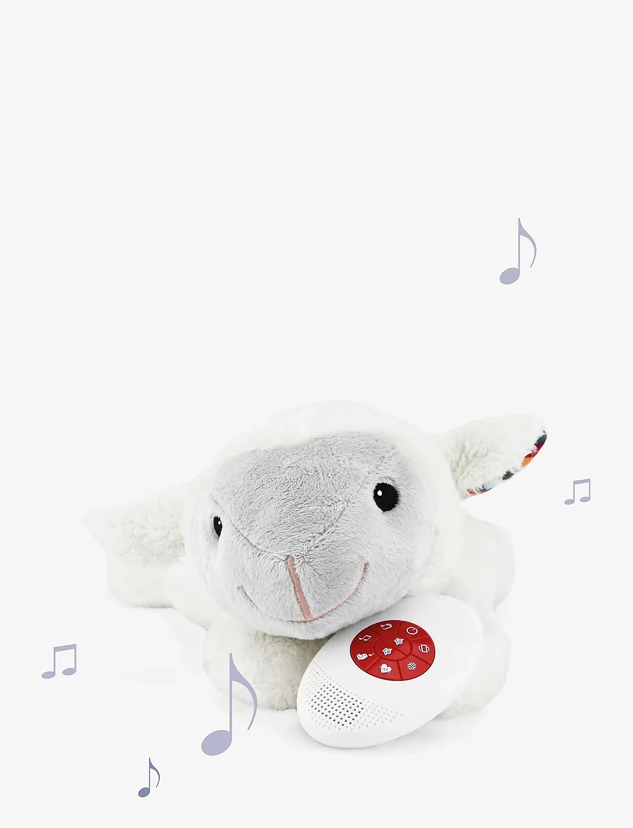 ZAZU - Liz the Lamb Soft Plush with Sound - muusikaga pehmed mänguasjad - white - 0