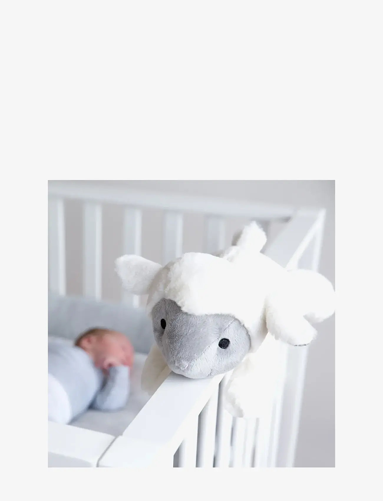 ZAZU - Liz the Lamb Soft Plush with Sound - muusikaga pehmed mänguasjad - white - 2