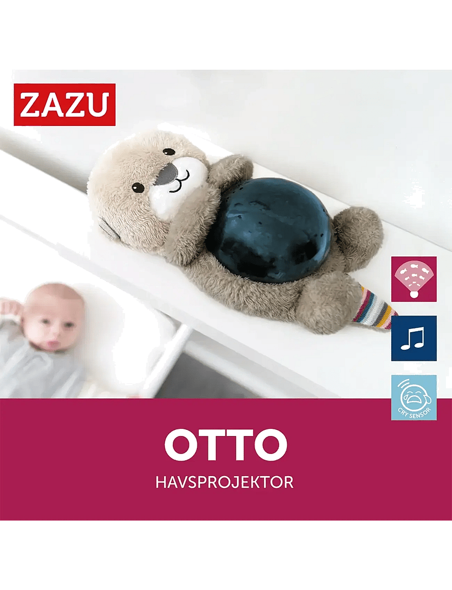 ZAZU - Otto the Otter Projector - nattlampor - beige - 1
