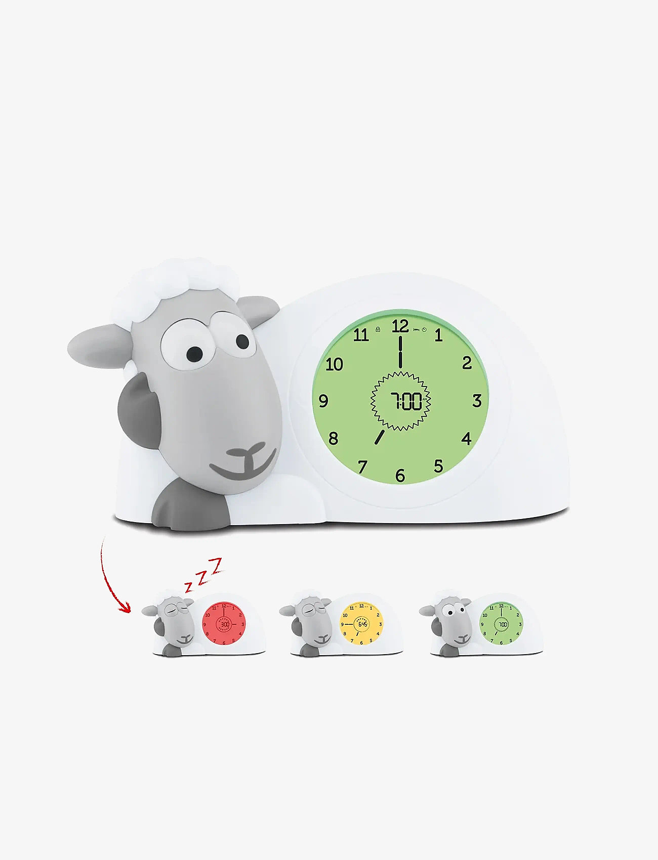 ZAZU - Sam the Sheep Sleeptrainer - night lamps - grey - 1