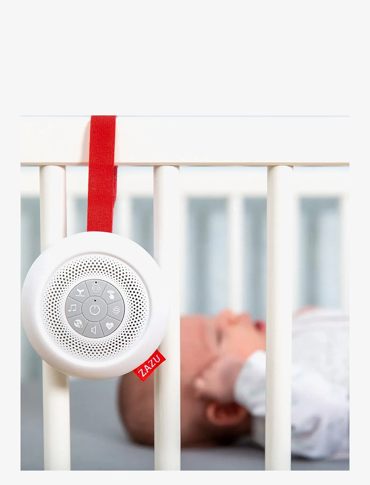 ZAZU - Suzy the Shusher - stroller accessories - white - 2
