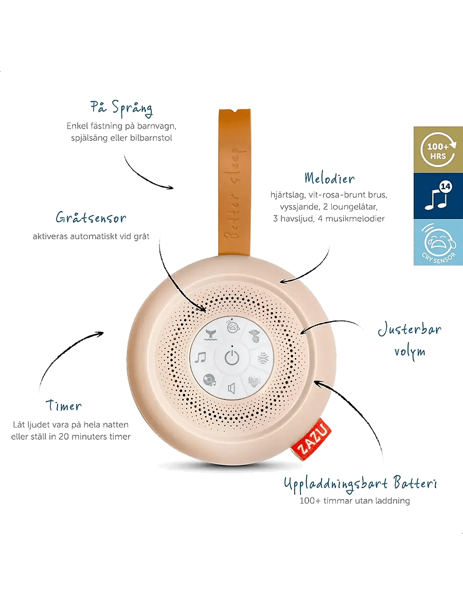 ZAZU - Suzy de Luxe - kinderwagen-accessoires - beige - 2