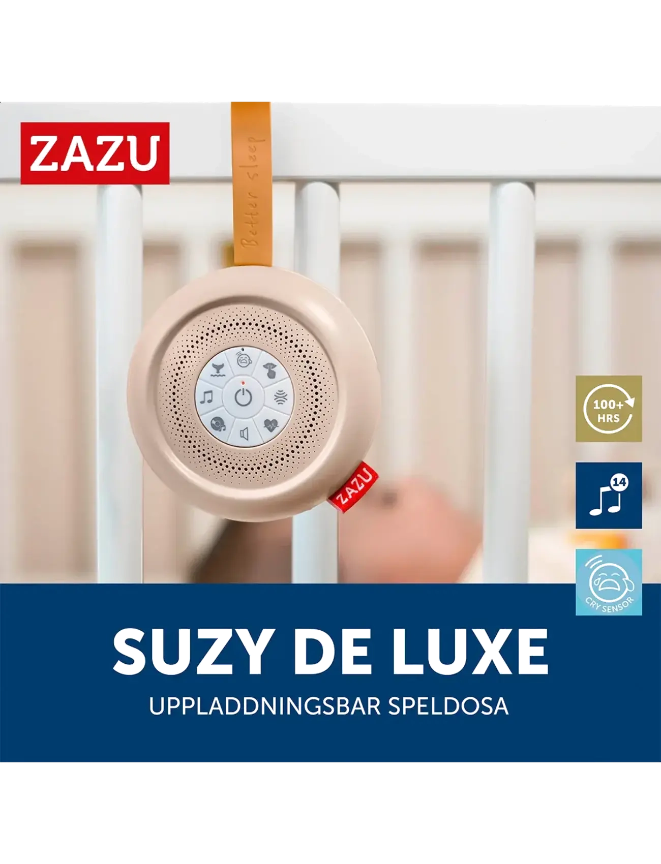 ZAZU - Suzy de Luxe - vaunutarvikkeet - beige - 3