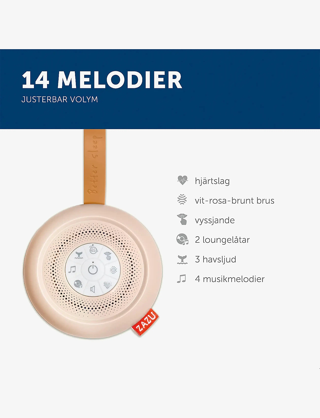 ZAZU - Suzy de Luxe - vankrite tarvikud - beige - 4