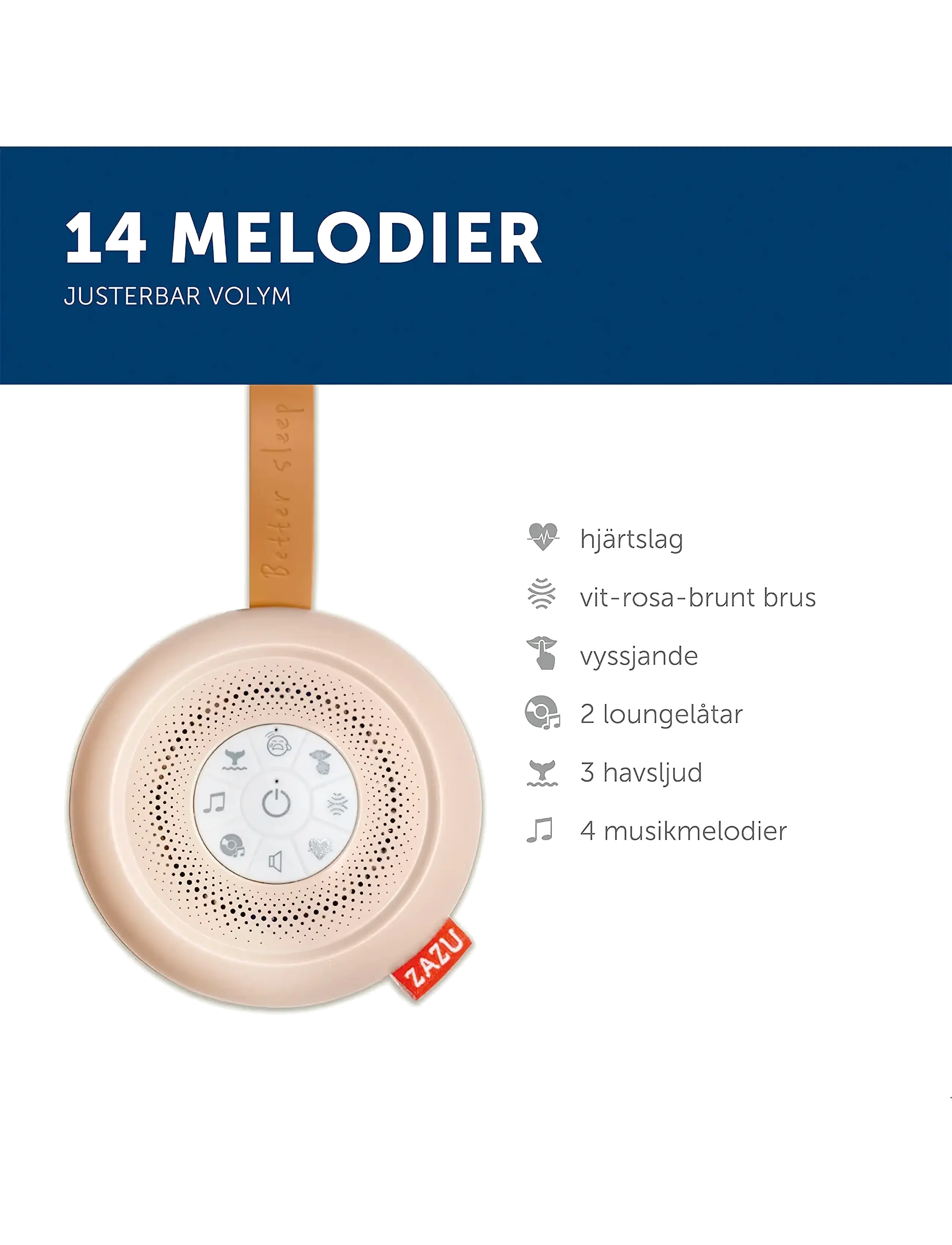 ZAZU - Suzy de Luxe - vaunutarvikkeet - beige - 4