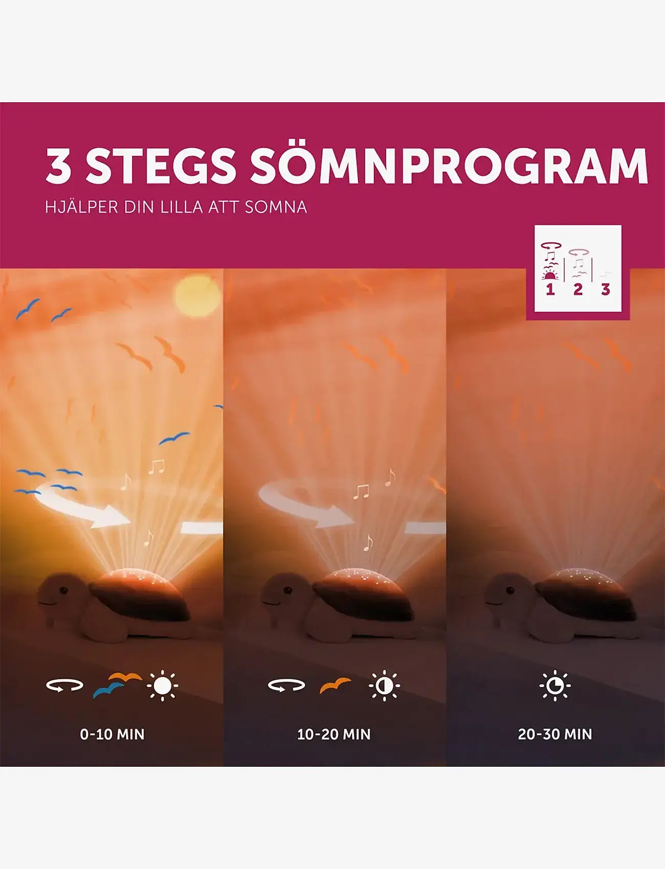 ZAZU - Tim the Turtle Projector - natlamper - brown - 2