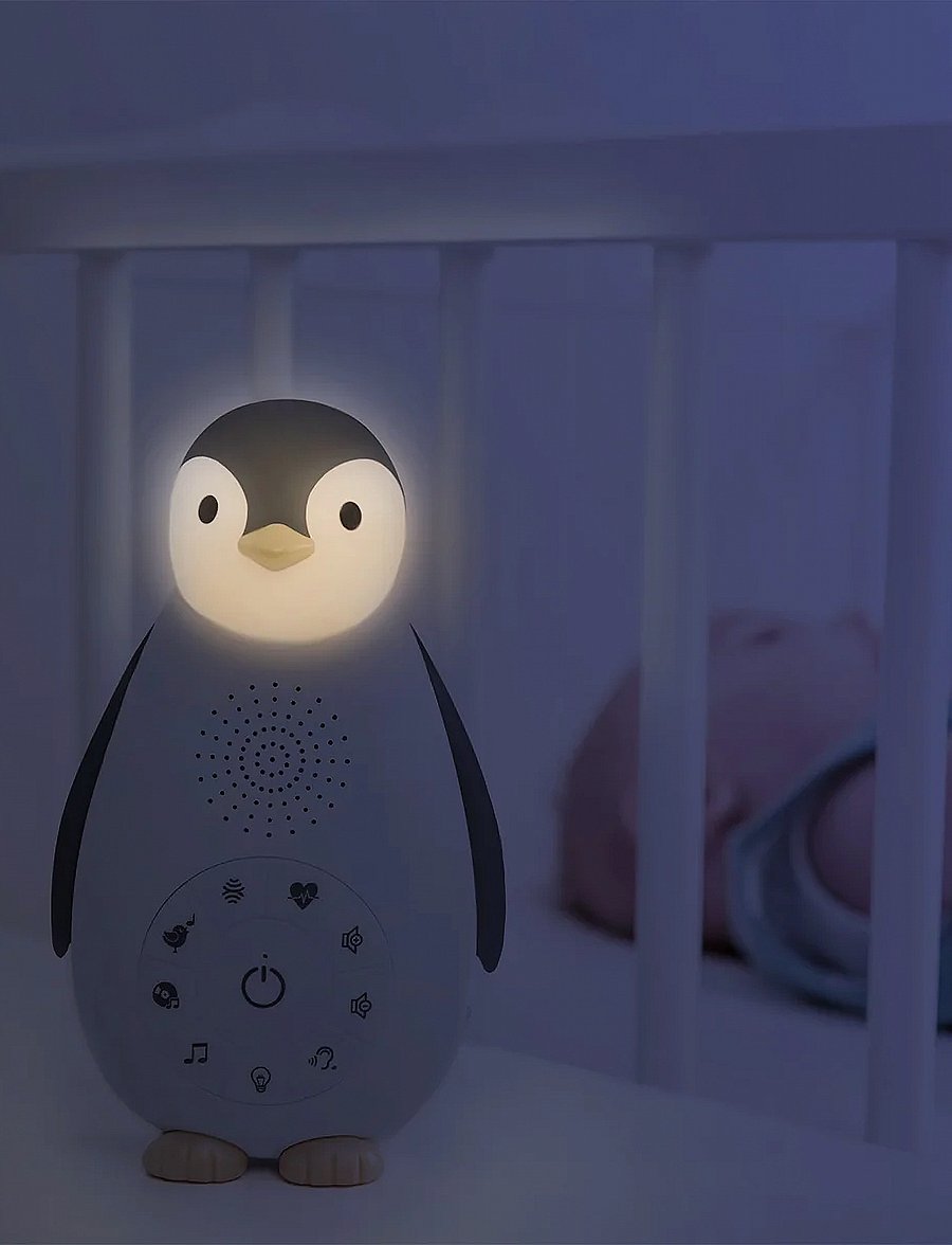 ZAZU - Zoe the Penguin Sound Machine - nattlampor - grey - 2