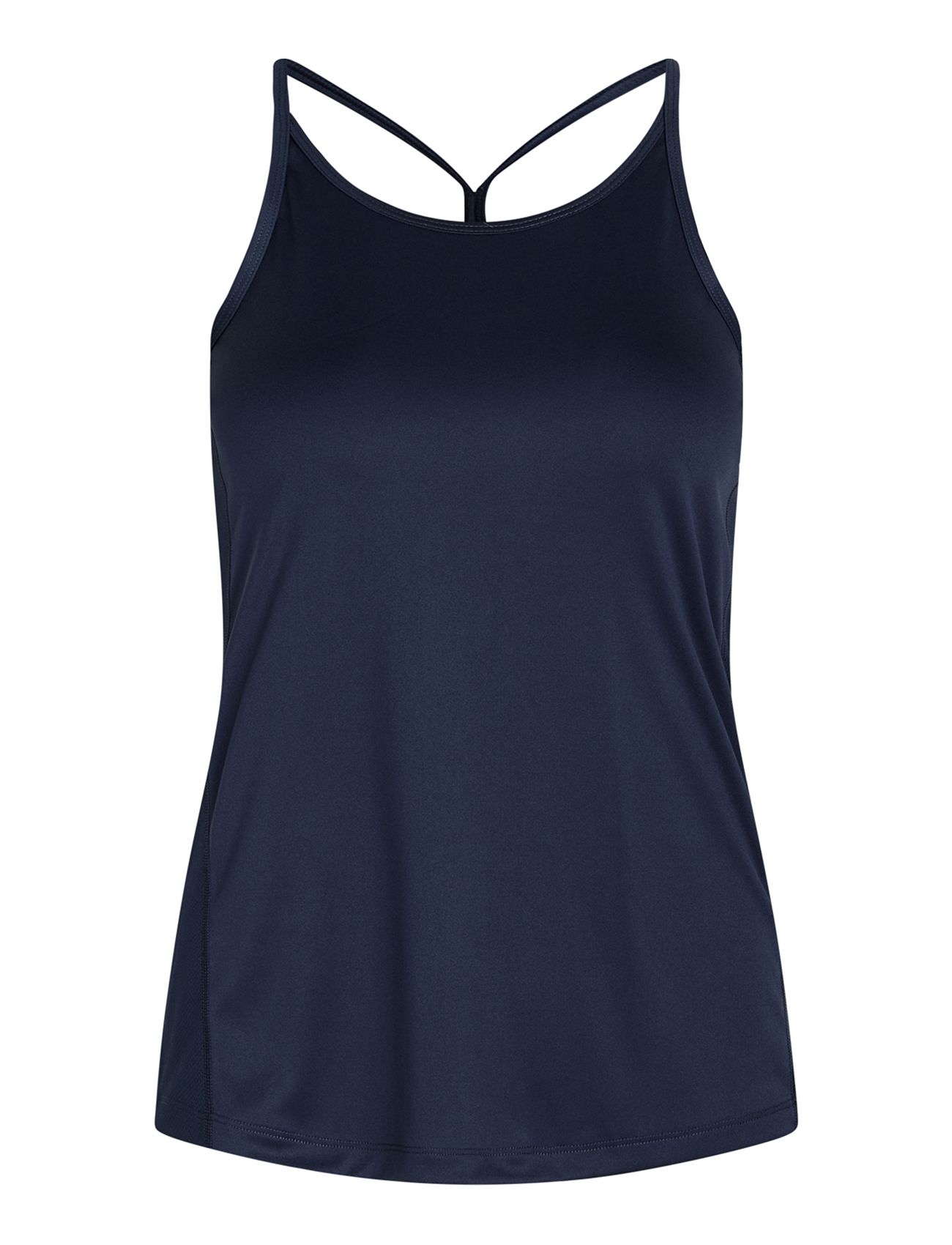 ZEBDIA Women Sports Strap Top - Navy - XS 1