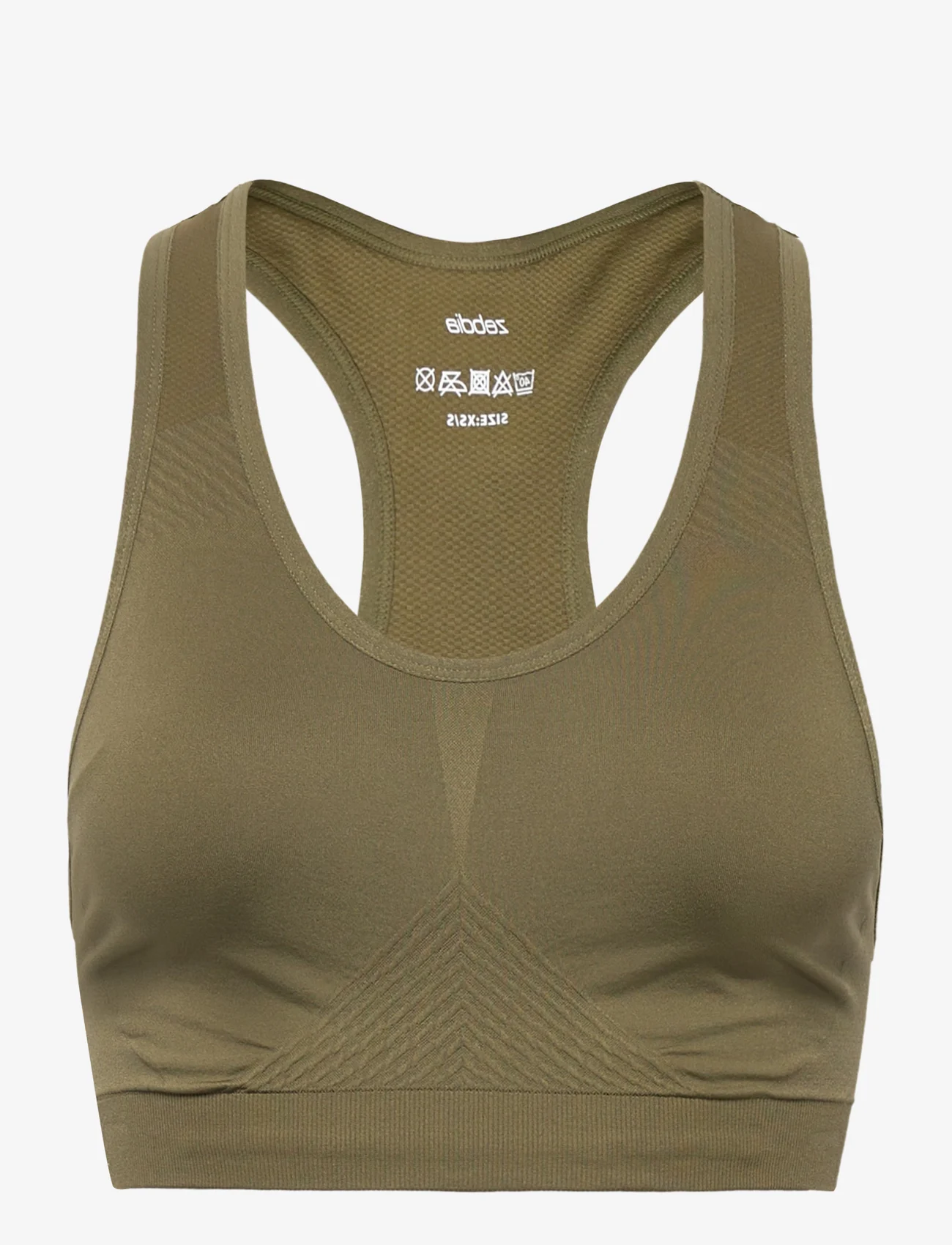 ZEBDIA - Seamless Bra - sport bras: low - army - 0