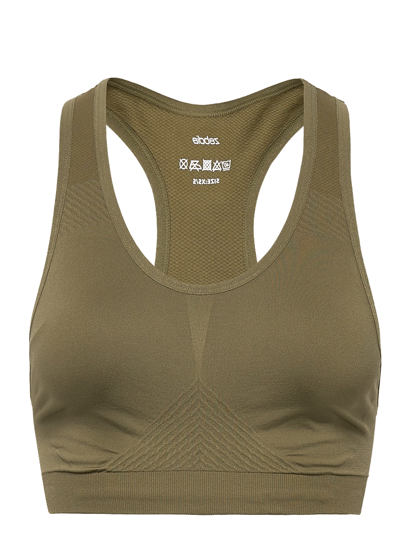 ZEBDIA - Seamless Bra - leichter halt - army - 1