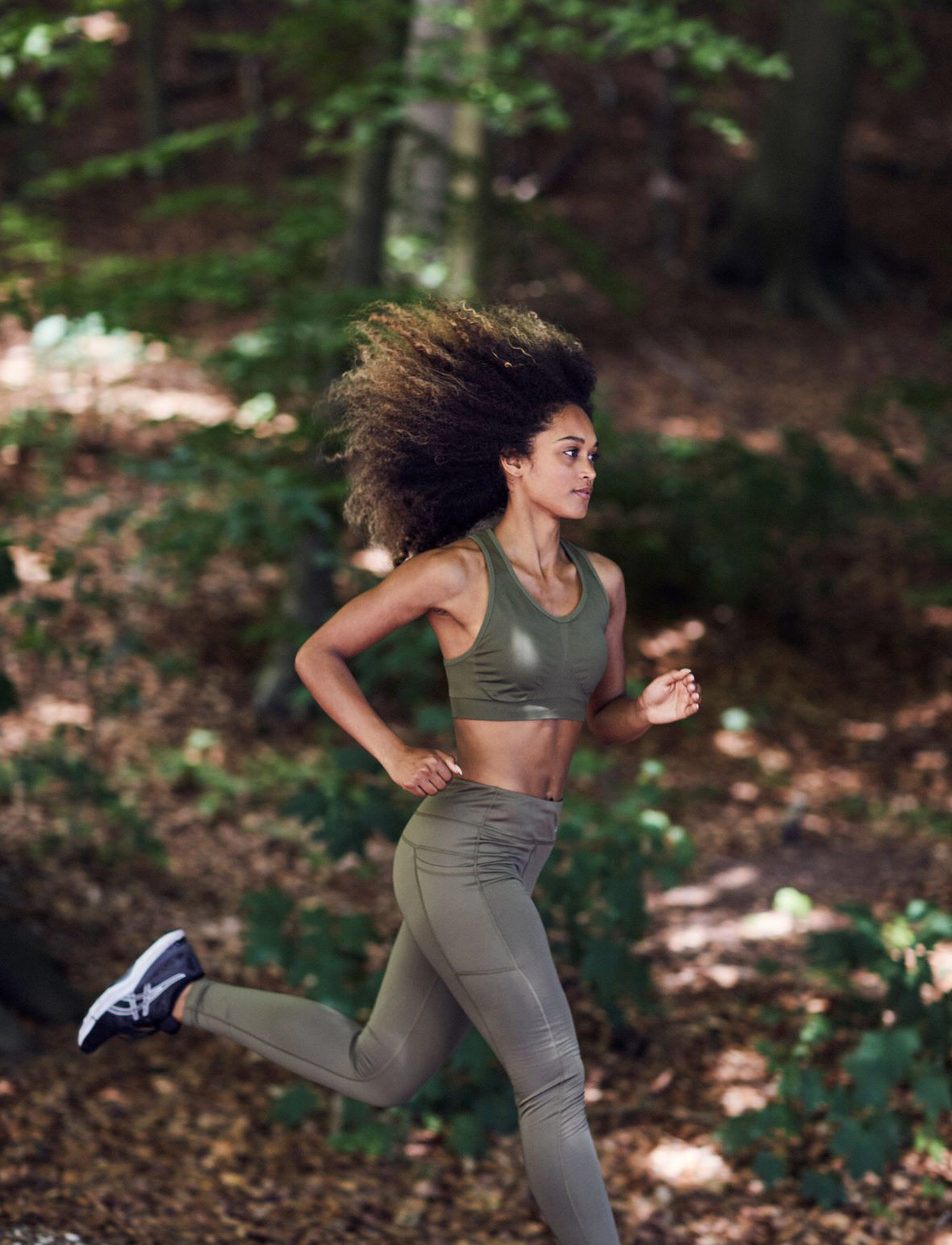 ZEBDIA Seamless Bra, M-L, Bras & Oberteile, Khakigrün - Sports All, Frauen