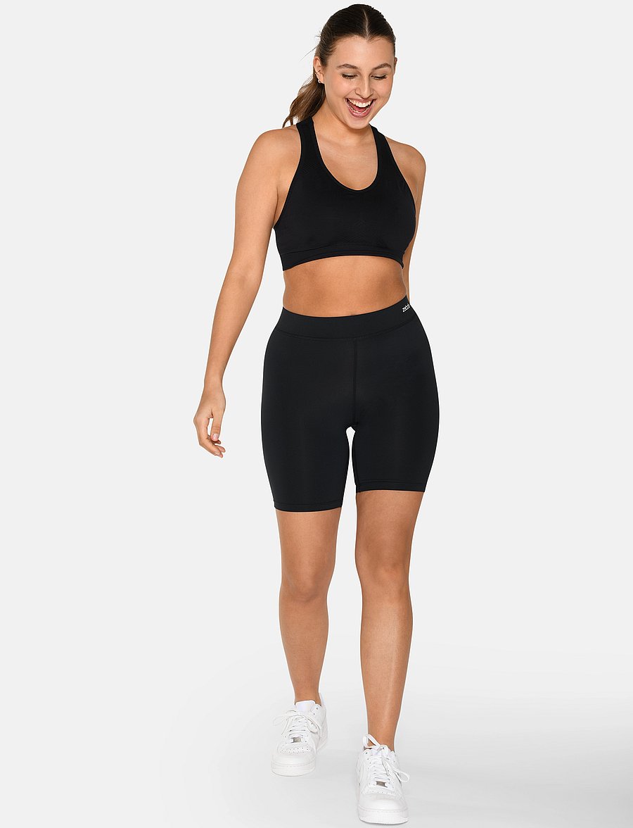 ZEBDIA - Seamless Bra - leichter halt - black - 4