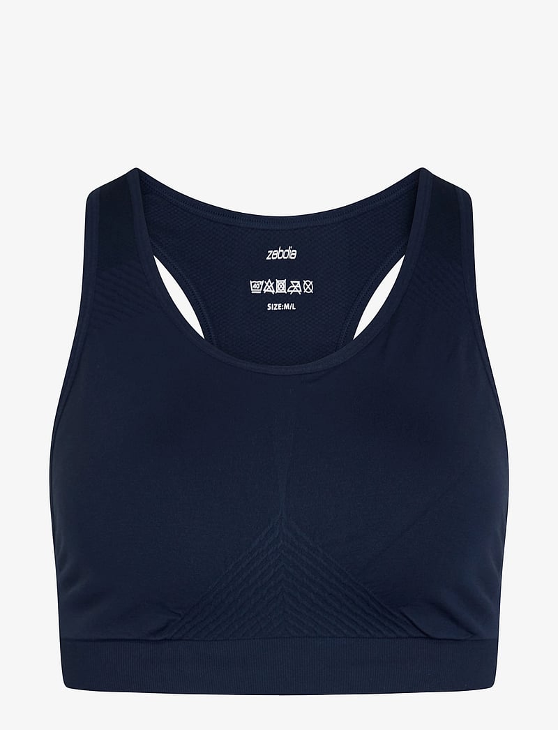ZEBDIA - Seamless Bra - låg support - navy - 1