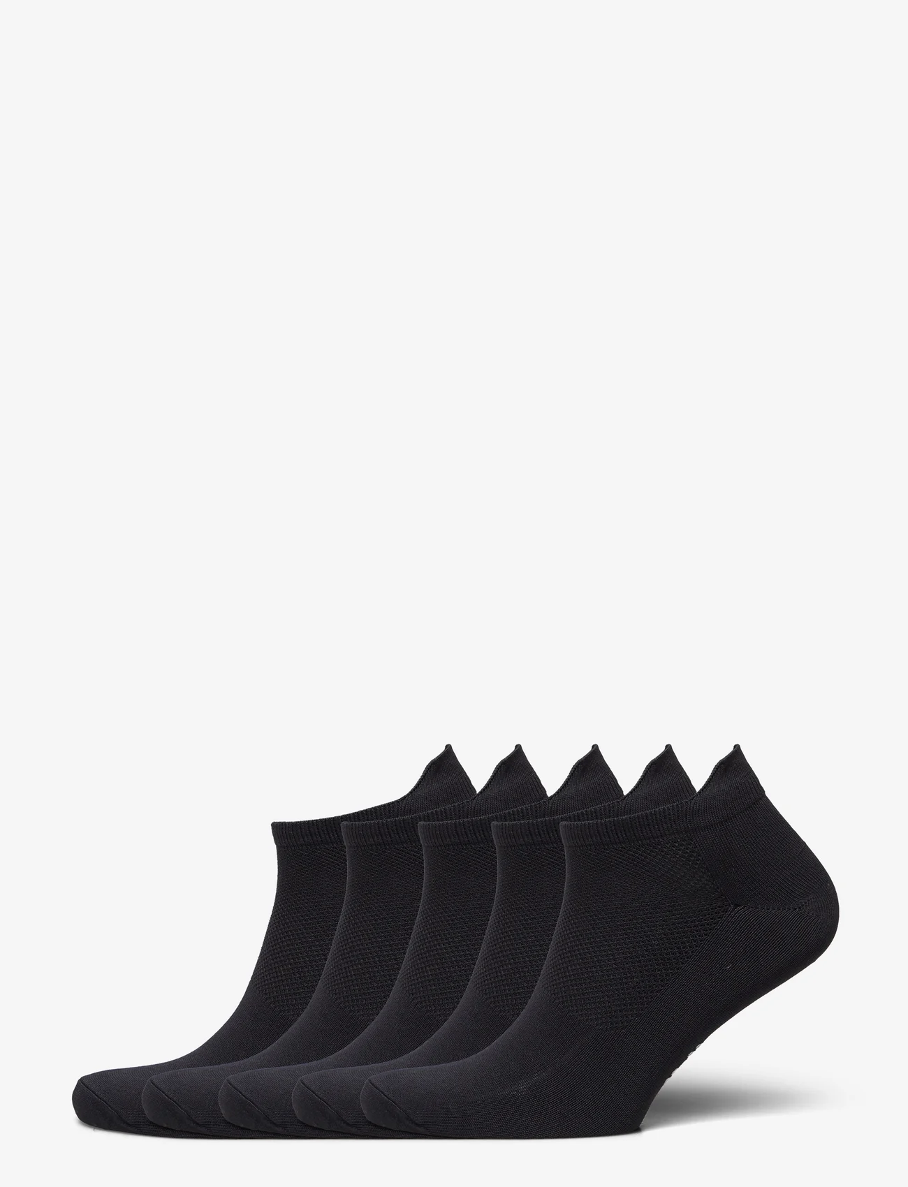 ZEBDIA - Unisex 5-Pack Running Socks - laveste priser - black - 0