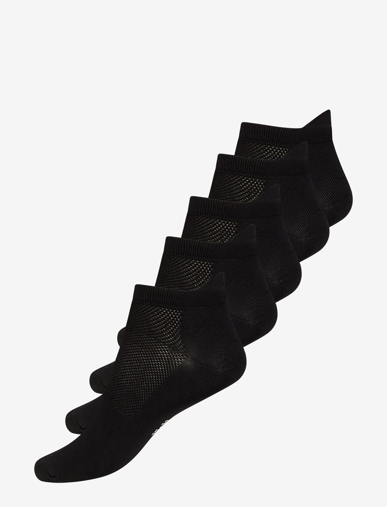 ZEBDIA - Unisex 5-Pack Running Socks - lowest prices - black - 1