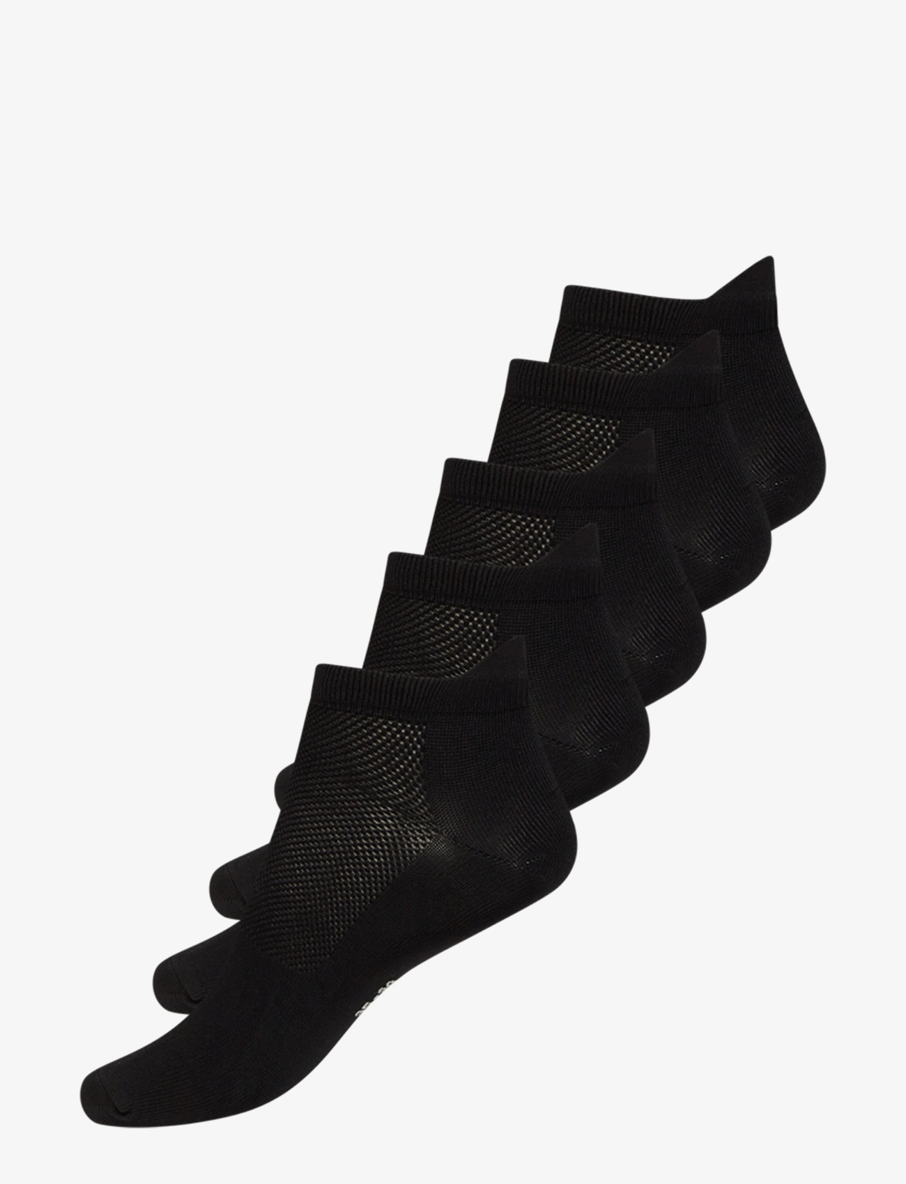 ZEBDIA - Unisex 5-Pack Running Socks - träningsstrumpor - black - 1