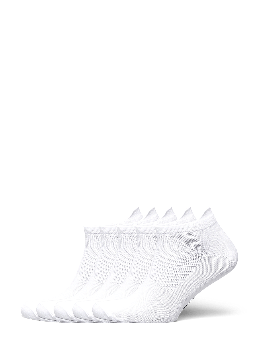 ZEBDIA - Unisex 5-Pack Running Socks - spordisokid - white - 0