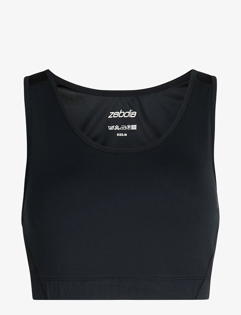 ZEBDIA - Sports Bra - leichter halt - black - 0