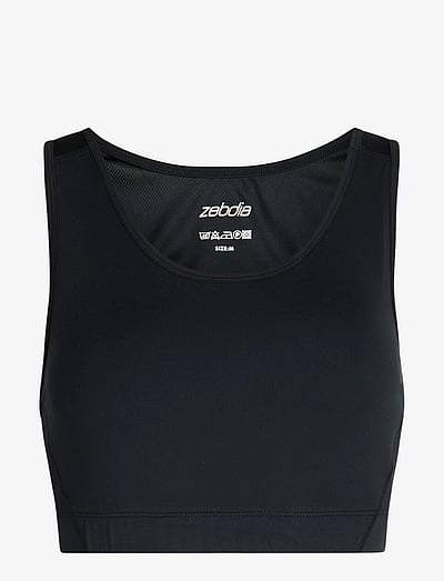 ZEBDIA Sports Bra - Kläder - BLACK / black