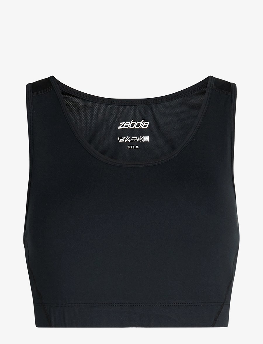 ZEBDIA - Sports Bra - zems atbalsts - black - 0