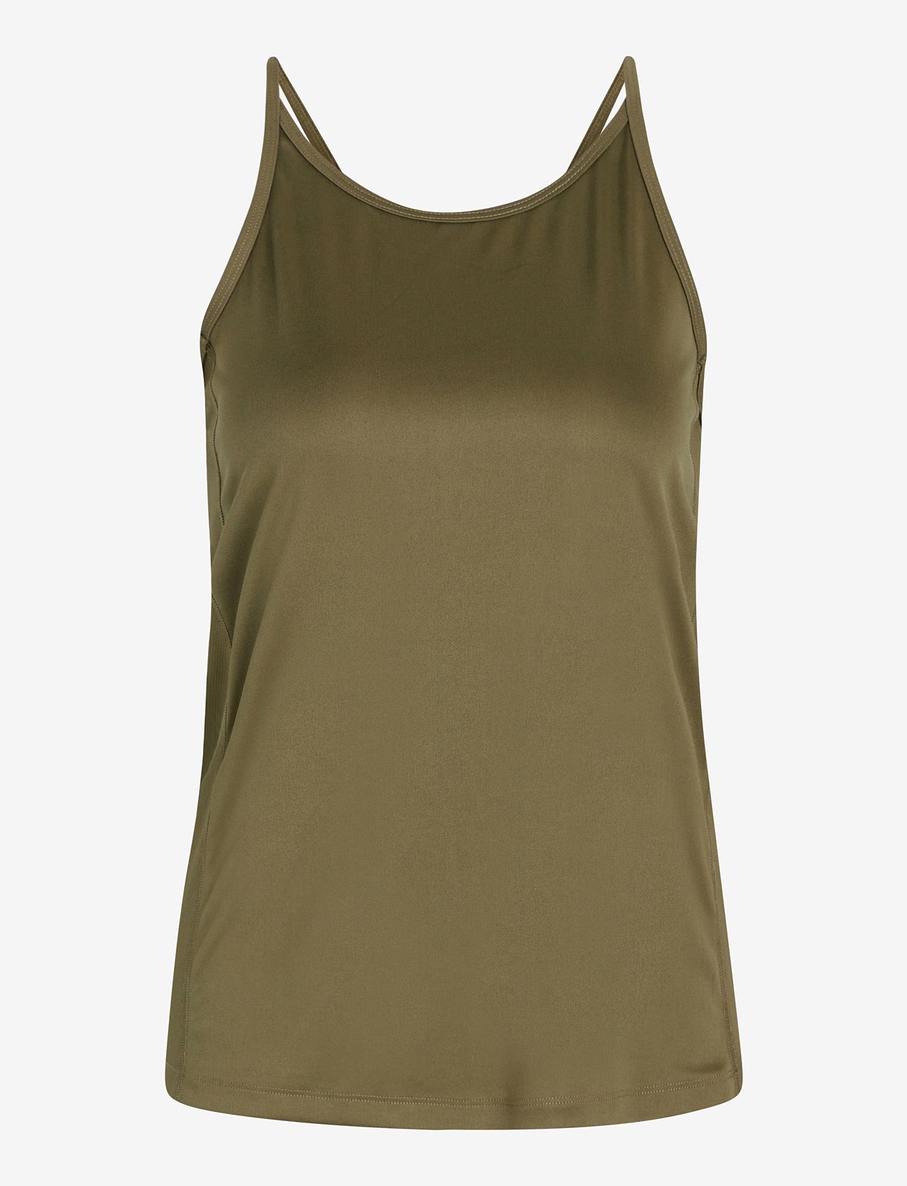 ZEBDIA - Women Sports Strap Top - treenitopit - army - 1