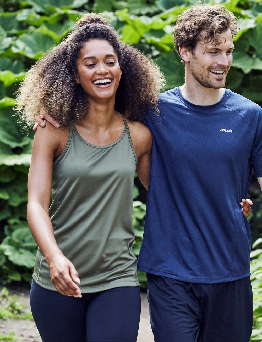 ZEBDIA - Women Sports Strap Top - toppe & t-shirts - army - 3