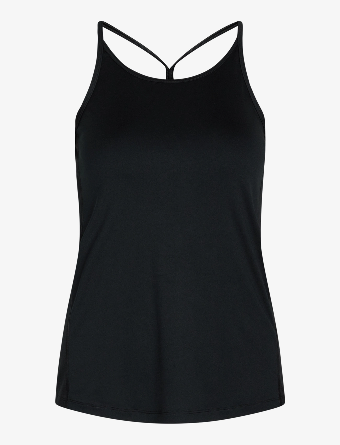 ZEBDIA - Women Sports Strap Top - toppe & t-shirts - black - 1