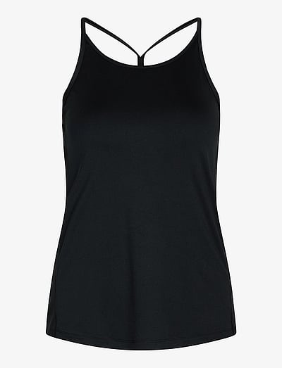 ZEBDIA Women Sports Strap Top - Oberteile - BLACK / black